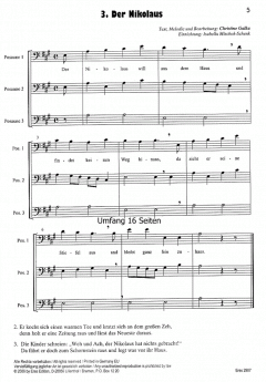 Winter- und Weihnachtslieder von Christine Galka 