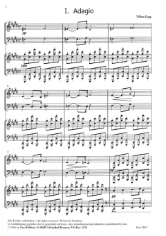 Zwei Stücke für 2 Klaviere von Villem Kapp im Alle Noten Shop kaufen