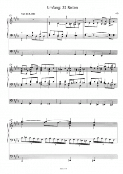 Aus tiefer Not schrei ich zu dir (Orgel) von Artur Kapp im Alle Noten Shop kaufen