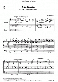 Ave Maria-Variationen von Peeter Süda 