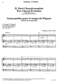 Fünf Orgelstücke von Wolfgang Lindner im Alle Noten Shop kaufen