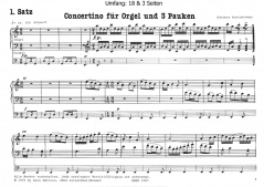 Concertino (Orgel, Pauken) (Günther Kretzschmar) 