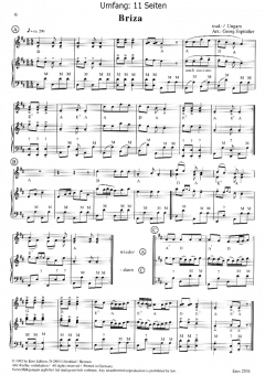 Acht ungarische Akkordeonduette von Georg Espitalier im Alle Noten Shop kaufen