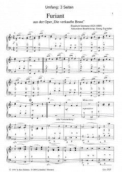Furiant (Akkordeon) von Bedrich Smetana im Alle Noten Shop kaufen