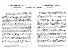 Konzertantes Duo von Alfred Hornoff 