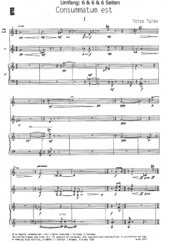 Consummatum est von Toivo Tulev 