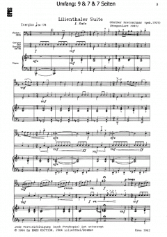 Lilienthaler Suite von Günther Kretzschmar 
