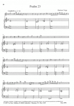 A New Fresh (Flöte und Klavier) von Hartmut Tripp im Alle Noten Shop kaufen