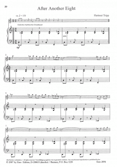 A New Fresh (Flöte und Klavier) von Hartmut Tripp im Alle Noten Shop kaufen