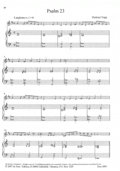 A New Fresh (Sopran-Sax./Bb Klarinette u. Klavier von Hartmut Tripp 