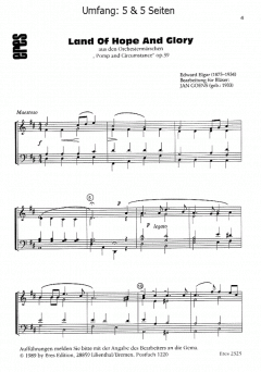 Land Of Hope And Glory (Edward Elgar) 