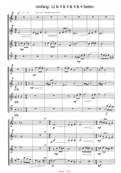 Musik für 4 Blockflöten (Günther Kretzschmar) 