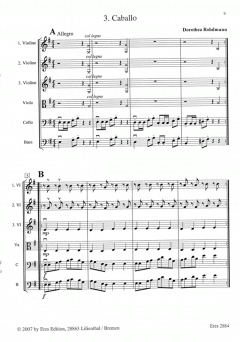 Vier Tänze von Dorothea Rohdmann 