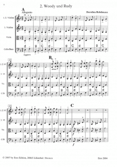 Vier Tänze von Dorothea Rohdmann 