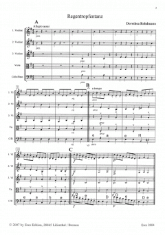 Vier Tänze von Dorothea Rohdmann 