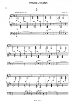 Estnische Volksweisen 1 von Edgar Arro 