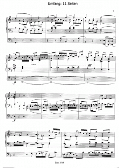 Fuge d-moll (Orgel) von Rudolf Tobias im Alle Noten Shop kaufen