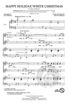 Happy Holiday/White Christmas 