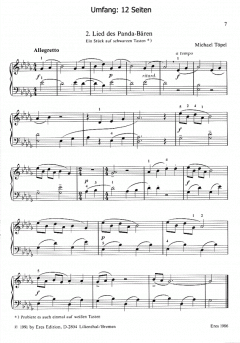 Eine kleine Bärenmusik von Michael Töpel 