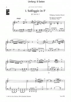 Für Constanze von Wolfgang Amadeus Mozart 