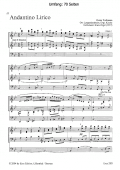 Naheländisches Orgelbuch von Dieter Wellmann im Alle Noten Shop kaufen