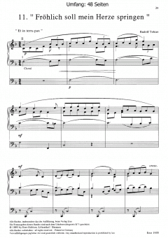 Zwölf Choralvorspiele (Orgel) von Rudolf Tobias im Alle Noten Shop kaufen