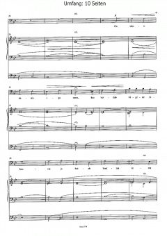 Vaimulik aaria von Artur Kapp 