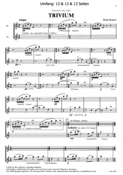 Trivium (Flöte, Violine und Gitarre) (René Eespere) 
