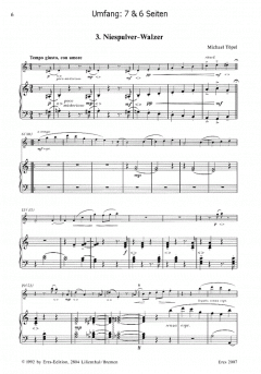 Musik im Regen (Flöte, Klavier) von Michael Töpel im Alle Noten Shop kaufen