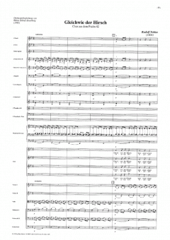 Zwei geistliche Gesänge (Chor, Orgel, Orchester) von Rudolf Tobias 