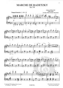 Marche de Radetzky Op.228 von Johann Strauss (Vater) 