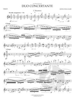 Duo Concertante for Violin and Viola von John Williams 