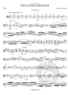 Duo Concertante for Violin and Viola von John Williams 