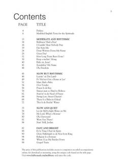 Thirty Spirituals For High Voice And Piano 