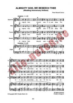 Almighty God, We Beseech Thee (Peter Maxwell Davies) 