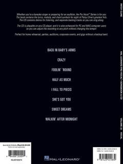 Pro Vocal Vol. 22: Patsy Cline (Women's Edition) von Patsy Cline 