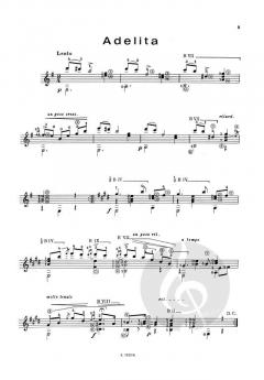 Opere per Chitarra 3 23 Composi von Francisco Tarrega 