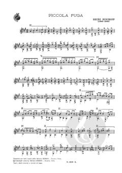 Piccola Fuga von Heinz Bischoff 