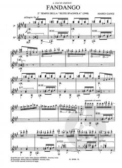 Fandango (Suite Spagnola 2) von Mario Gangi 
