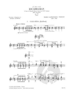 Escarraman Op. 177 von Mario Castelnuovo-Tedesco 