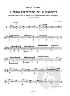 Il Primo Repertorio Del Chitarr von Mauro Storti 