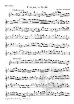 Cinquieme Suite (Pierre Danican Philidor) 