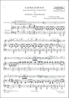 Concerto von Robert Schumann für Violoncello und Klavier im Alle Noten Shop kaufen