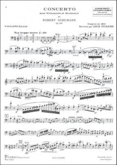 Concerto von Robert Schumann für Violoncello und Klavier im Alle Noten Shop kaufen