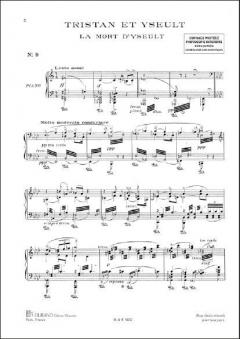 Mort D'isolde Piano von Günter Wagner 