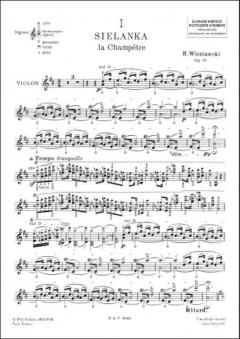 Mazurkas Violon/Piano von Henryk Wieniawski 