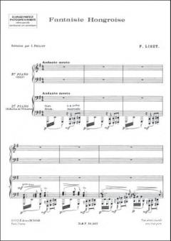 Fantaisie Hongroise 2 Pos von Franz Liszt 