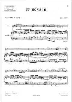 Sonates Vol. 1 von Johann Sebastian Bach 