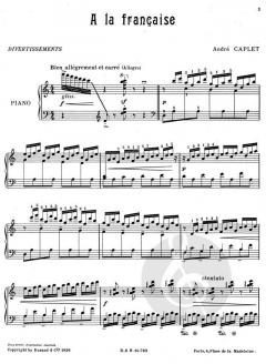 Moderne Du Piano V 4 (De Bizet A Ravel) Tres Diffi 