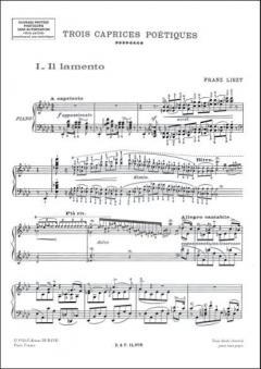 3 Caprices Poetiques von Franz Liszt 